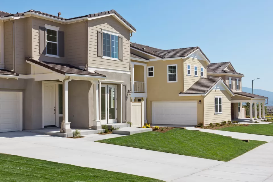 Lawns and Suburban Homes